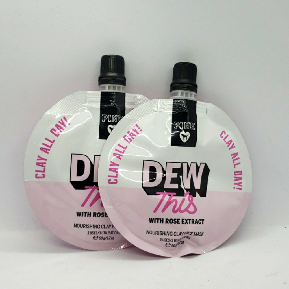PINK Victoria's Secret Dew This Clay Mask (2) New